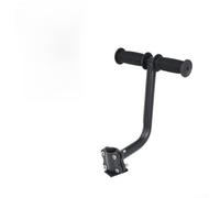 Accoudoir de guidon de vélo, main courante en alliage d'aluminium avec poignée douce, installation sans outil pour VTT, vélo de route, accessoire de vélo antirouille (vis)