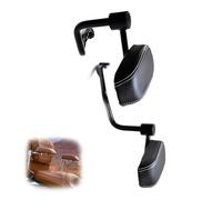 Accoudoir de Moto pour Indien pour Roadmaster Pursuit 2014 2015 2016 2017 2018 2019 2020 2021 2022 2023 Kit De Support Coussin Main Cadre D'accoudoirs Passager Arrière(Nero)