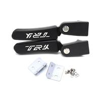 Accoudoir de Moto Support De Siège Arrière Moto, Accessoires Boîte, 1 Paire D'accoudoirs Passager pour Benelli TRK 502 TRK502(White)
