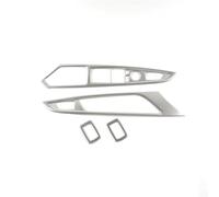 Accoudoir De Porte De Voiture En Acier Inoxydable, Boutons De Levage De Vitres, Garniture De Cadre Pour X5 F15 X6 F16 LHD, Accessoires D'intérieur décoration