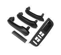 Accoudoir De Porte Intérieure Pour Vw,Bora Golf 4 Mk4,Jetta 1999-2007,Poignée De Poignée De Poignée De Porte Droite,Avant,Arrière,Magasins,Noir,6 Pièces - Type 4door 5pcs