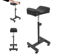 Accoudoir de tatouage, avec tapis antidérapants, hauteur réglable de 57 à 90 cm, pour studio de salon, tatouages, jusqu'à 50 kg (36 x 35 cm)