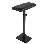 Accoudoir de Tatouage, Repose-jambes Tatouage Support Arm Repose-pied Hauteur Réglable 80-110cm Equipement de Tatouage Professionnel pour Tatouage de Salon de Studios, Noir