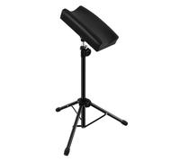 Accoudoir de tatouage, support de tatouage avec coussin, pivotant, repose-bras à 3 pieds, réglable en hauteur, accoudoir de tatouage, 150 kg, coussin en forme de U, pour salons de manucure, studios de