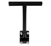 Accoudoir de Vélo pour Siège Arrière, Guidon Détachable Noir en Acier