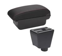 Accoudoir De Voiture Accessoires De Rangement pour Accoudoir De Voiture pour Clio 3 4 III Et IV pour Captur Pièces De Rechange(B2 Black Line 3USB)