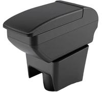 accoudoir de voiture Accoudoir central de rangement intérieur pour Polo MK5 6R 2012-2018(A2 Black line no)