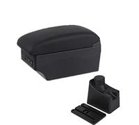 Accoudoir de voiture Accoudoir de voiture, console centrale, boîte rangement intérieure avec USB pour Dacia Logan(7 USB C1)