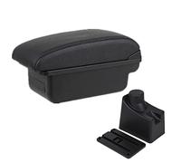 Accoudoir de voiture Accoudoir de voiture, console centrale, boîte rangement intérieure avec USB pour Dacia Logan(No USB A2)