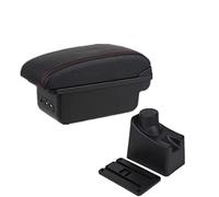 Accoudoir de voiture Accoudoir de voiture, console centrale, boîte rangement intérieure avec USB pour Dacia Logan(3 USB B3)