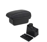 Accoudoir de voiture Accoudoir de voiture, console centrale, boîte rangement intérieure avec USB pour Dacia Logan(3 USB B2)