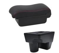 Accoudoir De Voiture Boîte D'accoudoir Console Centrale Accessoires D'intérieur Pour Toyota Pour Yaris Pour Élégant 2020 2021 2022 WEFOLCC(B2 Red Line)