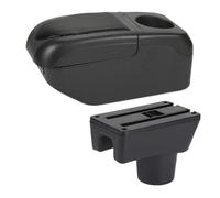 Accoudoir De Voiture Compatible Avec Mitsubishi Pour Attrage Mirage/Dodge Attitude/Space Star/MLRAGE Rangement Intérieur, Pièces Et Accessoires(Black Black)