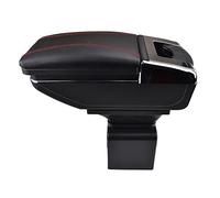 Accoudoir de voiture, compatible avec Peugeot 307 /pour Citroen Elysee 2003~2007 2008 2009 2010 2011 2012 2013 2014 boite de rangement centrale en cuir, pièce automobile intérieure