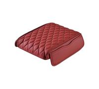 Accoudoir De Voiture Coussin Rehausseur Central Accoudoir De Voiture Repose-coude Confortable Souple en Cuir Résistant À l'usure avec Coussinets De Rangement(A)