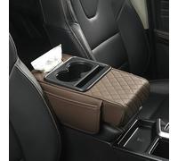 Accoudoir de Voiture Multifonctionnel pour Fiat Pandina/Grande Panda/Doblò/Cargo/Ducato/e-Ducato 2024-, Cuir, avec Porte-Gobelets, Rangement Latéral,E Coffee
