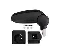 Vidaxl Accoudoir De Voiture Noir 13x31,5x(29-51) Cm Abs