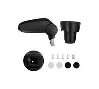 Accoudoir de voiture noir 13x33x(33-49) cm ABS