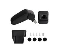 Accoudoir de voiture noir 13x34x(33-46) cm ABS