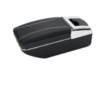 Accoudoir De Voiture Pour Fiat 500, Boîte De Rangement Automatique, Accessoires De Rénovation(A3 white line NO USB)