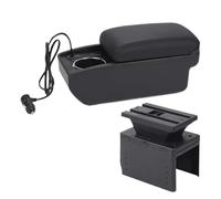 Accoudoir De Voiture pour Hyundai pour I20 2021 2022 2023 2024 Boîte De Rangement pour Console Centrale Accessoires Boîte Rangement D'accoudoir(A 2 Fast Charging)