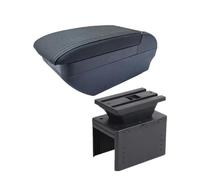 Accoudoir De Voiture pour Hyundai pour I20 2021 2022 2023 2024 Boîte De Rangement pour Pièces Intérieures Accessoires Boîte Rangement D'accoudoir(F All Black No USB)