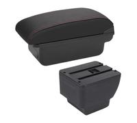 Accoudoir de Voiture, pour Mazda 2, pour Demio, pour intérieur de la boîte de Rangement (C2 Black Line sans USB) (C1 Black Red sans USB)