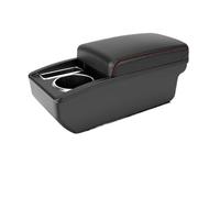 Accoudoir De Voiture Pour Opel Pour Astra H 2006 2007 2008 2009 2010 2011 Accessoires D'intérieur Boîte D'accoudoir(A1 Black red NO USB)