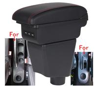 Accoudoir de voiture pour Renault Clio 4, Captur Clio 3 III IV, boîte d'accoudoir de voiture, pièces de rangement d'accessoires, rénovation intérieure dédiée
