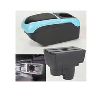 Accoudoir De Voiture Pour Renault Pour Duster Pour Dacia Pour Duster 2019-2024 Boîte De Rangement Accessoires De Voiture Accoudoir Boîte(Black Blue)