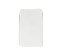 Accoudoir de voiture Pour Tesla pour modèle 3/Y housse d'accoudoir de console centrale anti-rayures résistant à l'usure boîte d'accoudoir protecteur décor(Plain White)