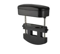 Accoudoir De Voiture Support D'accoudoir Repose-coude Rallonge Avec Organiseur De Rangement Pour Console Hauteur Réglable(Noir)