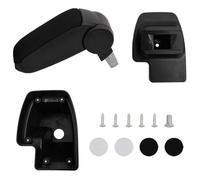 Accoudoir de voiture - vidaXL - Noir - ABS - Hauteur réglable - Rangement supplémentaire