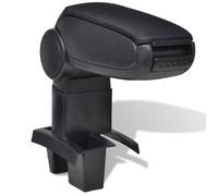 Accoudoir de voiture - vidaXL - Peugeot 307 (2004) - Noir - Compartiment intégré