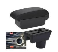 Accoudoir Intérieur Boîte Rangement Pour Dodge Pour Attitude Accessoires De Voiture Boîte D'accoudoir De Voiture(C2 Black line NO USB)