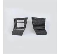 Accoudoir Intérieur De Voiture, Porte, Vitre, Interrupteur De Levage, Panneau De Poignée, Couvercle De Bol Pour Toyota Pour Alphard Pour Vellfire Série 40 Autocollant Intérieur(Aspect carbone,X-1)