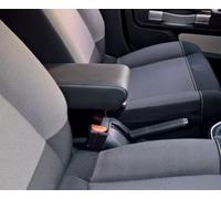 Accoudoir noir DeLuxe compatible avec Citroen C3 (2017>) 3° série - Montage des points d'origine, grand porte-objets.