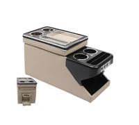 Accoudoir Pour Citroën Pour Spacetourer 16-23 Avant Avec Éclairage D'ambiance USB(B beige)