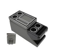 Accoudoir Pour Citroën Pour Spacetourer 16-23 Avant Avec Éclairage D'ambiance USB(B gray)