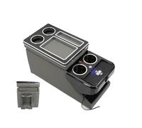 Accoudoir Pour Citroën Pour Spacetourer 16-23 Avant Avec Éclairage D'ambiance USB(D gray)