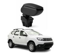 Accoudoir pour Dacia Duster 2018-2024 Vinyl Abs Noir Coulissant