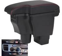 Accoudoir pour Mazda 2 Mazda CX-3, Boîte Rangement Console, Accoudoirs avec Compartiment de Rangement Central Console Organiseur