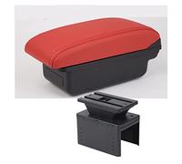 Accoudoir Pour Seat Pour Leon Mk2 Accoudoir Boîte Voiture Center Console Stockage Accoudoir Boîte Modification Accessoires USB console centrale(A4 red No USB)