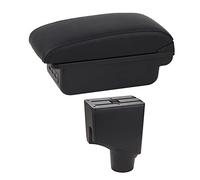 Accoudoir Pour Toyota Pour Yaris 2015 2016 2017 2018 2019 2020 2021 Modification Stockage Central De Voiture USB Accoudoir Boîte Accoudoir Boîte(C1 Black Line)