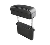 accoudoir rangement Boîte D'accoudoir Voiture Support Coude Réglable Organisateur D'espace Siège Coussin Ergonomique Conduite Confortable(Black-White Line)