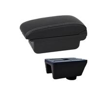 accoudoir rangement Pour Seat Pour Ibiza Mk4 6J 2008 2009 2010 2011 2012 2013 2014 2015 2016 2017 Rangement Pour Console Centrale Accessoires Auto(B3 White line 3USB)