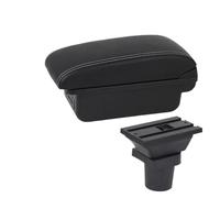 accoudoir rangement Pour Toyota Pour Yaris 2005 2006 2007 2008 2009 2010 2011 Boîte D'accoudoir Avec Accessoires Intégrés(B3 White line 3USB)