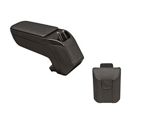 Accoudoir Rati Armster2 accoudoir central adapté pour DACIA SPRING 2021-2024 [noir] I avec compartiment de rangement I s'adaptant précisément à la console centrale