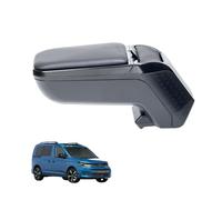 Accoudoir Rati Armster2 accoudoir central adapté pour VOLKSWAGEN CADDY 2020- I avec compartiment de rangement I s'adaptant précisément à la console centrale