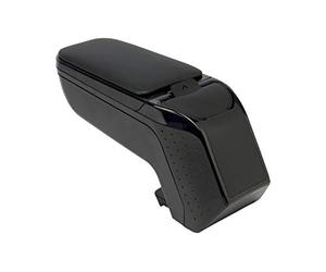 Accoudoir spécifique noir Armster 2 pour Citroën C3 (2017-). Avec compartiment de rangement et pliable.